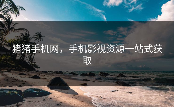猪猪手机网，手机影视资源一站式获取